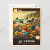 Brookings, Oregon | Briefkaart (Voorkant / Achterkant)