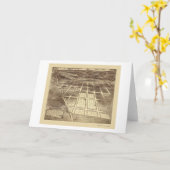 Brookland, carte panoramique de C.C - 1895 (Fleur jaune)