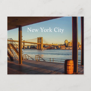 Brookly Bridge-Briefkaart Briefkaart