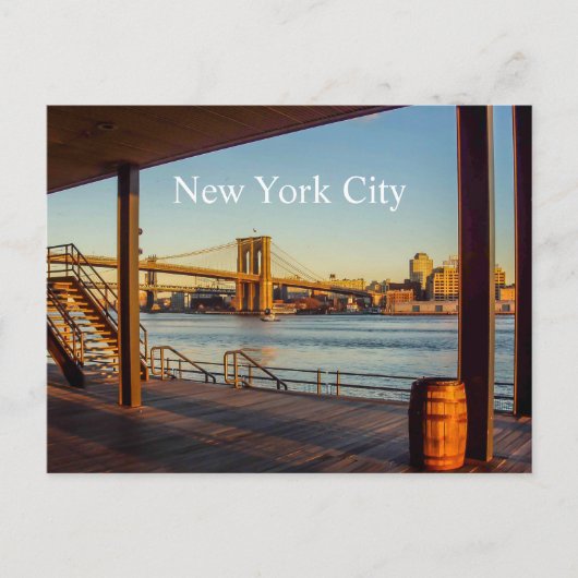 Brookly Bridge-Briefkaart Briefkaart (Voorkant)