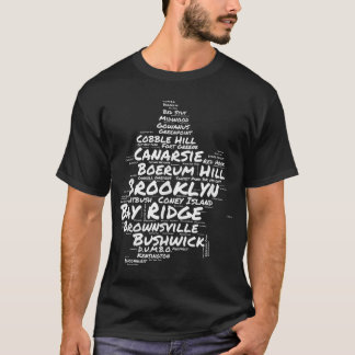 Brookly Brooklyn New York Buurgroepen T-shirt