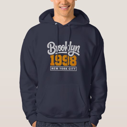 Brooklyn 1988 Hoodie Sweatshirts (Devant)