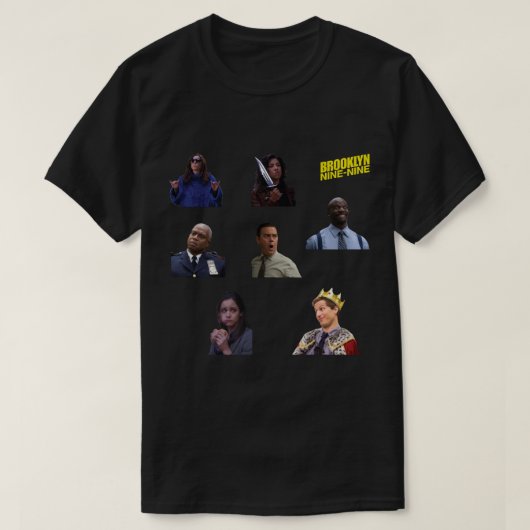 Brooklyn 99 sticker pack Sticker T-shirt (Design voorkant)