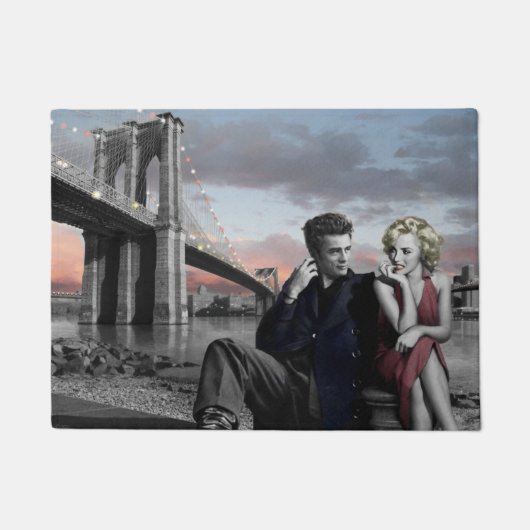 Brooklyn B&W 2 Deurmat (Voorkant)