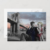 Brooklyn B&W Briefkaart (Voorkant / Achterkant)