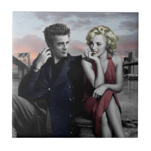 Brooklyn B&W Tegeltje