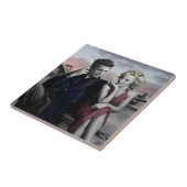 Brooklyn B&W Tegeltje (Zijkant)