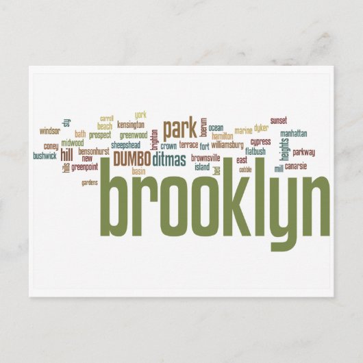 Brooklyn Baby Pride! Briefkaart (Voorkant)