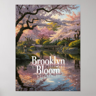 Brooklyn Bloom Kersenbloesemtuin Poster
