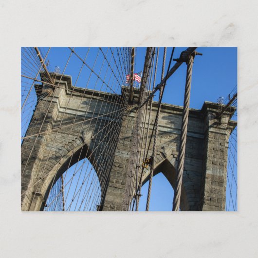 Brooklyn Bridge 02 Briefkaart (Voorkant)