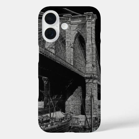 Brooklyn Bridge 1896 waterfront Case-Mate iPhone Case (Achterkant)