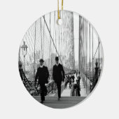 Brooklyn Bridge 1905 Ornament (Links)