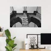 Brooklyn Bridge 2009-06-01-170-A Poster (Thuiskantoor)