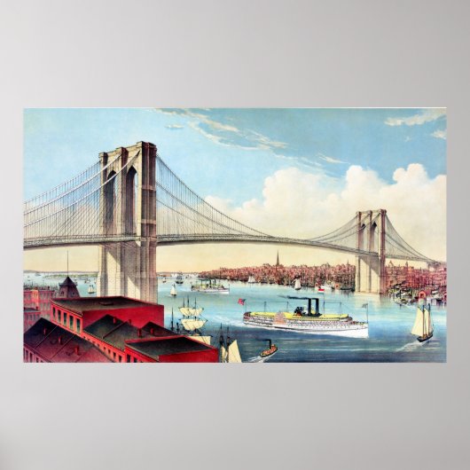 Brooklyn Bridge 2 Poster (Voorkant)