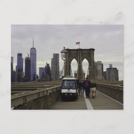 Brooklyn Bridge #4 Carte postale (Devant)