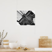 Brooklyn Bridge Abstract Poster (Keuken)