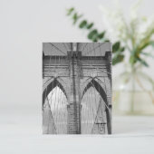 Brooklyn Bridge - B&W Briefkaart (Staand voorkant)