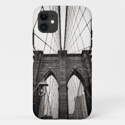 Brooklyn Bridge B&W Case-Mate iPhone Case (Achterkant)