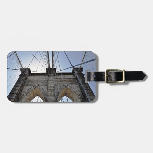 Brooklyn Bridge. Bagagelabel (Voorkant horizontaal)