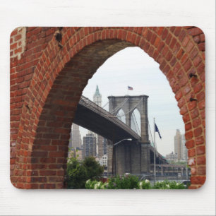 Brooklyn Bridge Brick Arch Mousepad Muismat