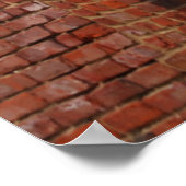 Brooklyn Bridge Brick Arch Poster (Hoek)