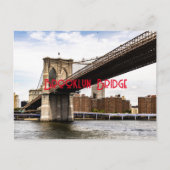 Brooklyn Bridge Briefkaart (Voorkant)