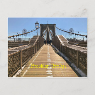 Brooklyn Bridge briefkaart