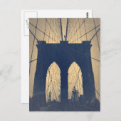 Brooklyn Bridge Briefkaart (Voorkant / Achterkant)
