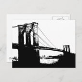  Brooklyn Bridge Briefkaart (Voorkant / Achterkant)