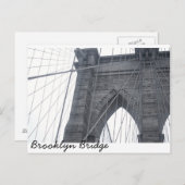 Brooklyn Bridge Briefkaart (Voorkant / Achterkant)