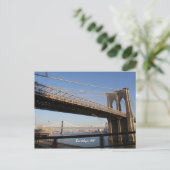 Brooklyn Bridge Briefkaart (Staand voorkant)