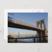 Brooklyn Bridge Briefkaart (Voorkant / Achterkant)