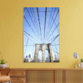 Brooklyn Bridge Canvas Afdruk (Insitu (Woonkamer))