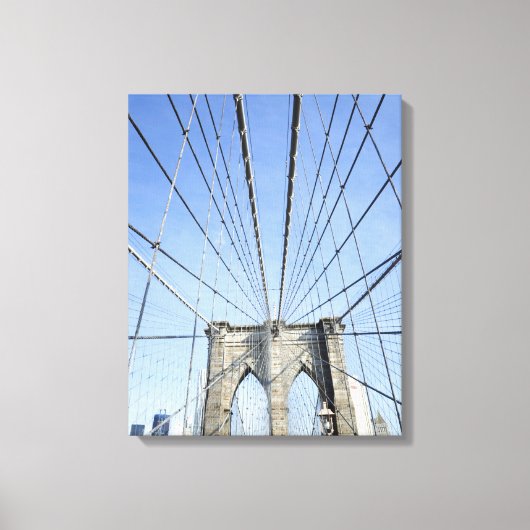 Brooklyn Bridge Canvas Afdruk (Voorkant)