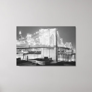 Brooklyn-bridge Canvas Afdruk