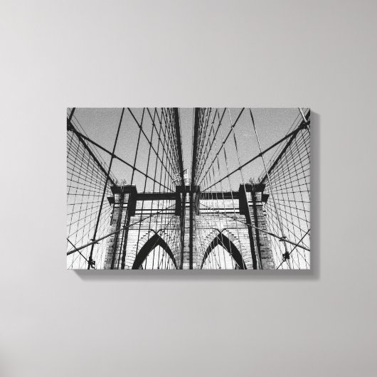 Brooklyn Bridge Canvas Afdruk (Voorkant)