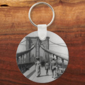 Brooklyn Bridge Crossing Sleutelhanger (Voorkant)