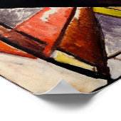 Brooklyn Bridge door Albert Gleizes Poster (Hoek)