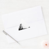Brooklyn Bridge Driehoek Sticker (Envelop)