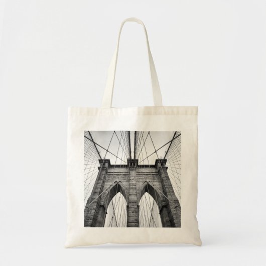 Brooklyn Bridge, een bezienswaardigheid in New-Yor Tote Bag (Voorkant)