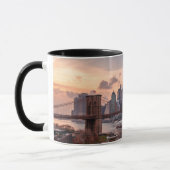 Brooklyn Bridge en Lower Manhattan Mok (Links)