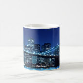 Brooklyn Bridge en Manhattan Skyline Koffiemok (Center)