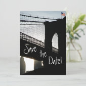 Brooklyn Bridge Enregistrer les cartes de dates (Debout devant)