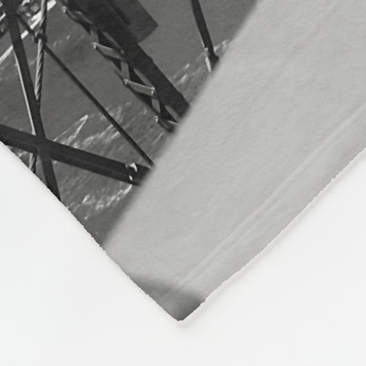 Brooklyn bridge fleece deken (Hoek)