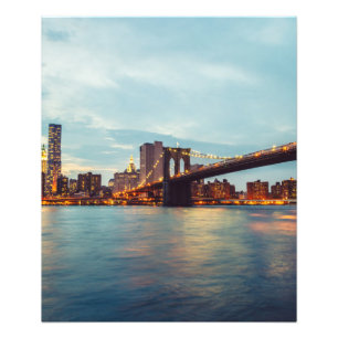 Brooklyn Bridge Foto Afdruk