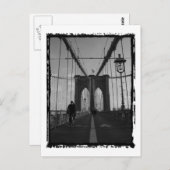 Brooklyn Bridge Foto Briefkaart (Voorkant / Achterkant)