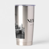 Brooklyn Bridge Geïsoleerde Drinkbeker (Links)