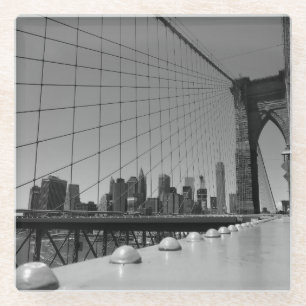 Brooklyn bridge glazen onderzetter