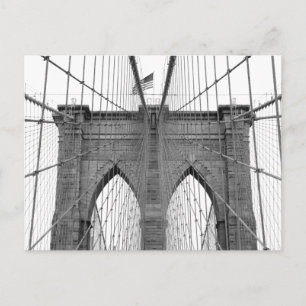 Brooklyn Bridge in New York City Briefkaart