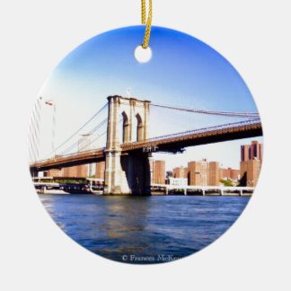 Brooklyn Bridge Keramisch Ornament